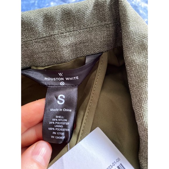 Houston White Adult Textured Blazer Dark Green Small - Picture 8 of 9